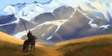 Widok z Rohanu na Góry Białe – Stormy240