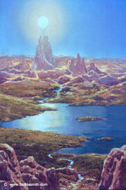 Ted Nasmith - The Lamp of the Valar