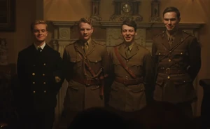 The "big four" posing for a photo