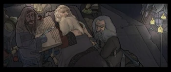 Балин при смерти