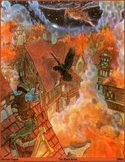 Бард Лучник целится в Смауга