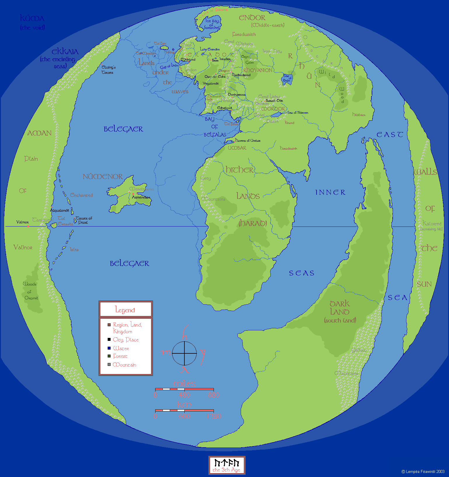 Map Of Arda Second Age Second Age | The One Wiki To Rule Them All | Fandom