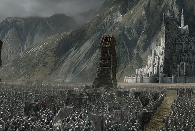 What city was larger, Gondor (Minas Tirith) or Minas Morgul or were they  both of equal size? - Quora