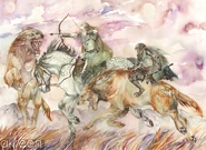 Леголас против варгов