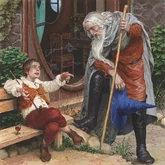 Бильбо знакомится с Гэндальфом (Д. Гордеев)