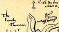 Tolkien's illustration of Smaug on Thror's map by Strecno