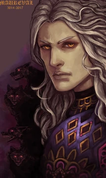 Sauron's form as Annatar, by 