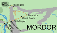 Mordor area