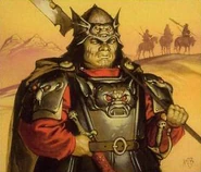 VariagsByMcBride.jpg (38 KB) Variags as imagined by Angus McBride, in the Middle-earth Collectible Card Game