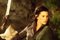 Arwen takes up the task of delivering Frodo to Rivendell