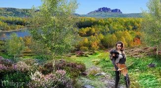 Wojowniczka ludu Halethy w Brethilu (graf