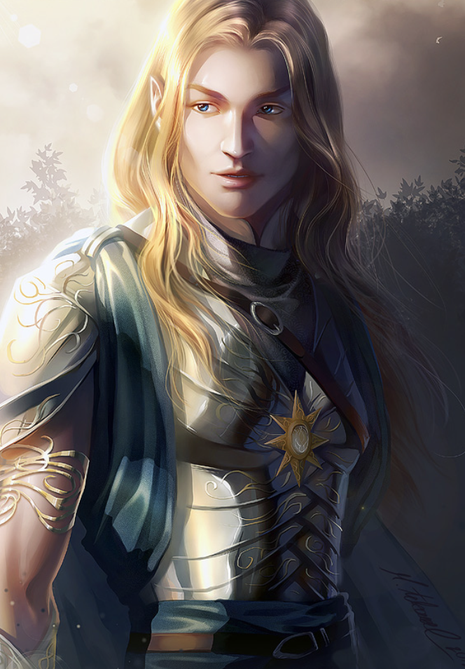 lotr elven art