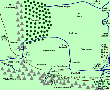 Rohan-map