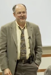 Rateliff giving a talk at  in October 2012