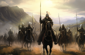 Ralph Damiani, Rohirrim riding