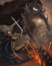 Fingolfin and Melkor