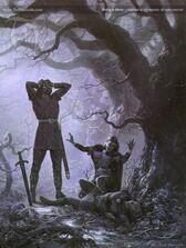 Гибель Белега © илл