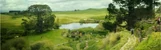 Panoramic view of The Shire from The Lord of the Rings: The Fellowship of the Ring