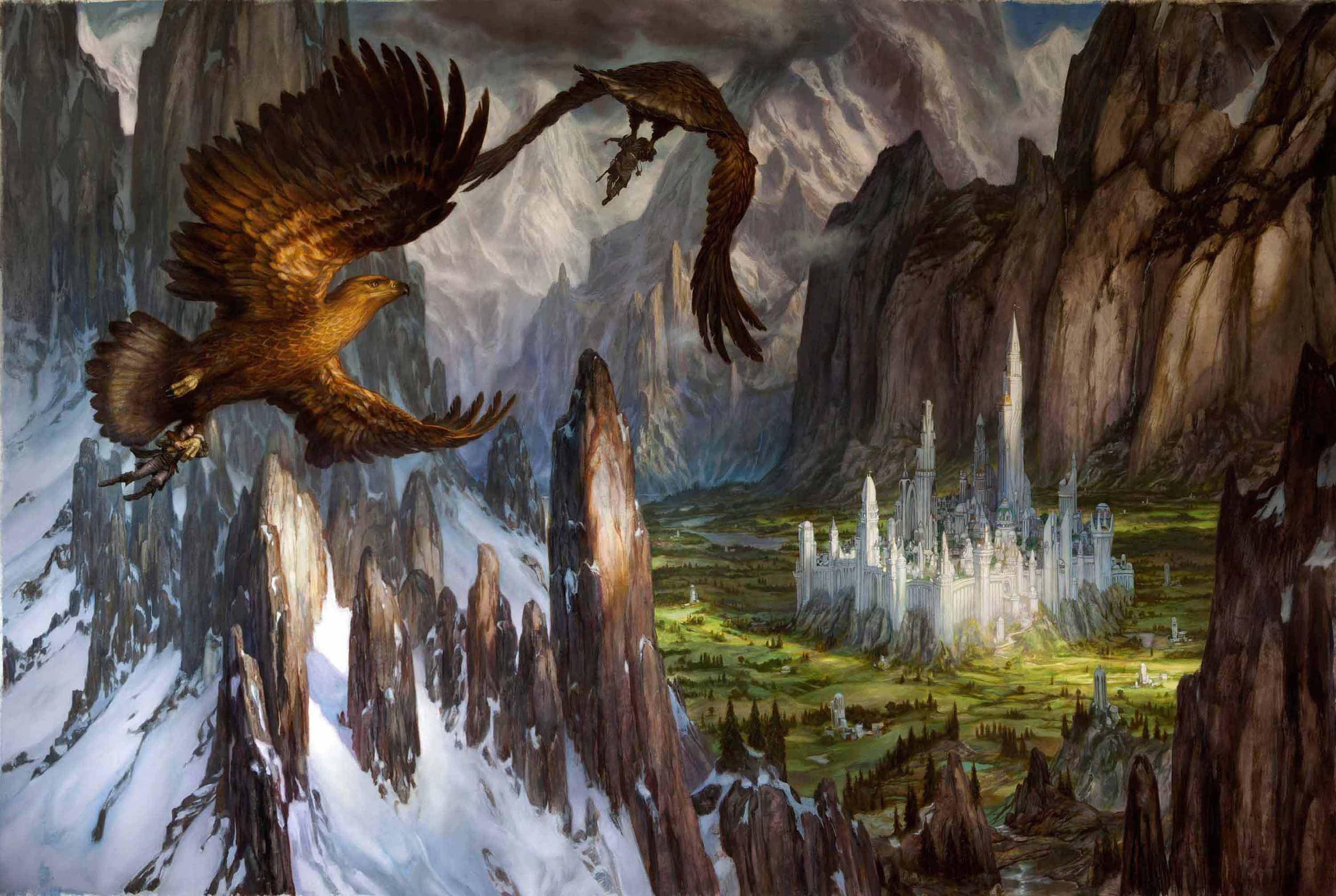 Gondolin: (hidden rock) Noldor´s secret city built by Turgon in Beleriand