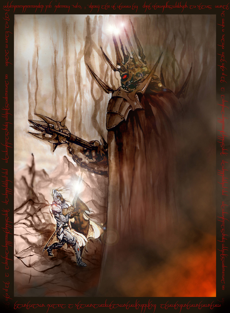 fingolfin vs morgoth