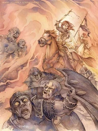 Маэдрос в Дагор Браголлах © илл