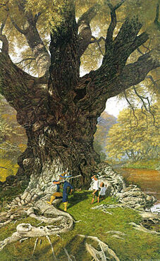 Ted Nasmith - The Willow Man is Tamed