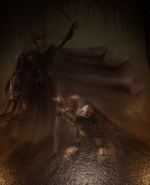The Witch-king with Earnur as seen in The Lord of the Rings: Gollum