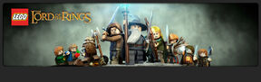 Lego lotr banner