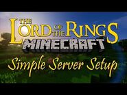 Minecraft LOTR Tutorial - Setting Up A Simple Server