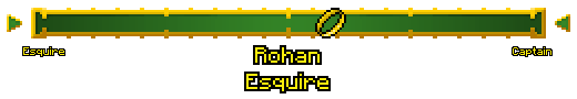 The alignment bar for Rohan, when inside the area of full influence.