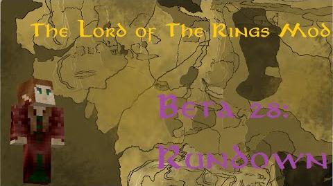 Minecraft The Lord of The Rings Mod- Beta 28 Rundown