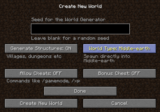 Middle Earth World Type The Lord Of The Rings Minecraft Mod Wiki Fandom Middle Earth World Type The Lord Of The Rings Minecraft Mod Wiki Fandom