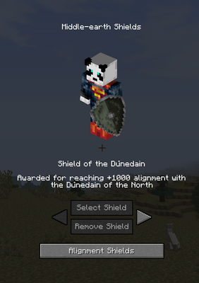 An example of an alignment shield