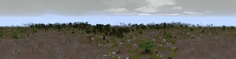 A panorama of the Nurn Marshes.