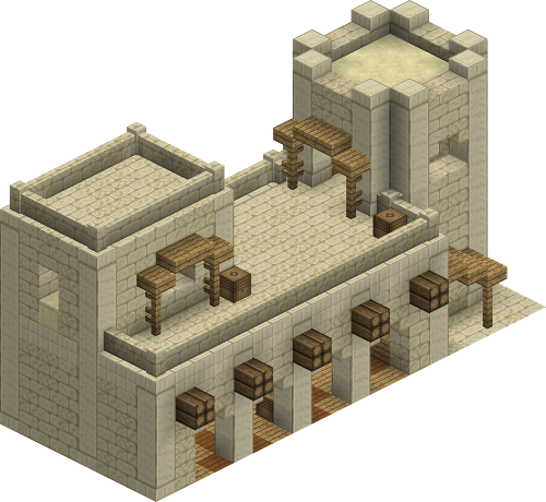 Древняя крепость Харада.