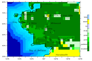 Middle-Earth Vegetation
