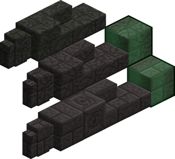 Dol Guldur brick and its variants and products (Gulduril Dol Guldur brick is at the far left).