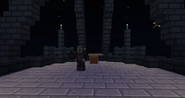 A Dol Guldur tower with Morgul torches.