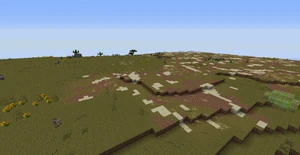 From arid north (right) to fertile south (left).