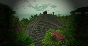 The first officially released screenshot of a Taurethrim pyramid.
