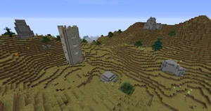 A hilly variant of the Lone-lands.