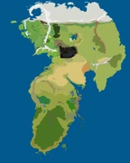 Middle Earth Map map image