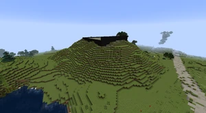 This is a hill created with world edit! Ignore the black wool.