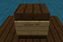 Harda movecraft cruise sign