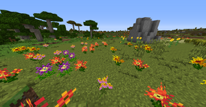 Grasslands variant with an abundance of flowers.