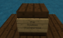 Harda movecraft ship sign