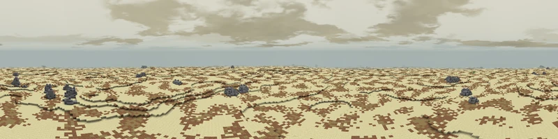 A panorama of the Last Desert.