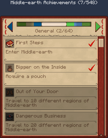 Achievements | The Lord of the Rings Minecraft Mod Wiki | Fandom