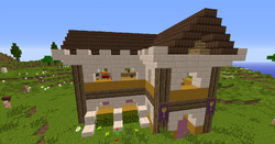 Postmodern Dorwinion house (Minecraft LOTR mod, OC) : r/Minecraft