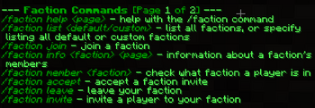 Faction command